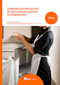 Limpieza y puesta a punto de pisos y zonas comunes en alojamientos