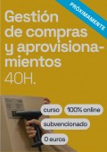 Gestión de compras y aprovisionamientos