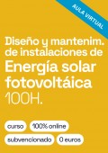 Diseño y mantenimiento de instalaciones de energía solar fotovoltaica