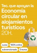 Tecnologías que apoyan  la economía circular en alojamientos turísticos en la era post Covid