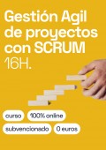 Gestión ágil de proyectos con SCRUM