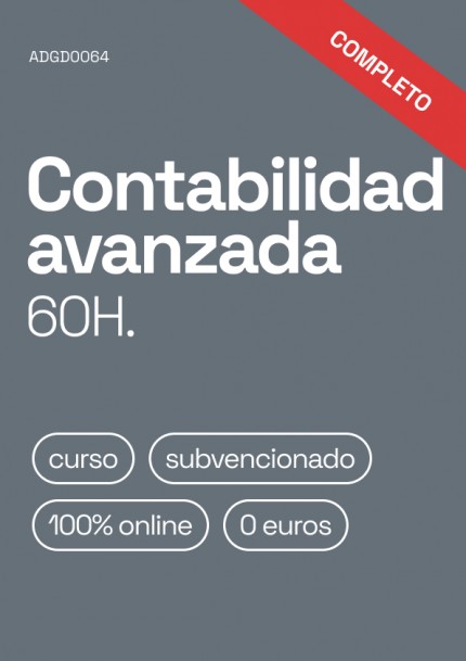 Imagen del curso Contabilidad avanzada