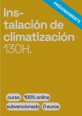 Instalación de climatización