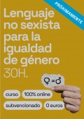 Lenguaje no sexista para la igualdad de género