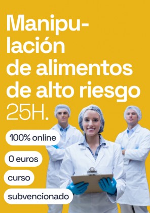 Manipulación de alimentos  de alto riesgo