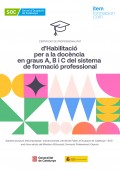 Certificado de Habilitación
para la docencia
en grados A, B
y C del sistema
de formación profesional