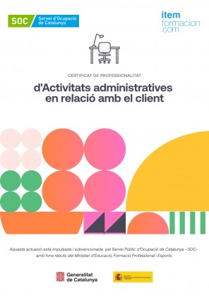 Certificado de actividades administrativas en la relación con el cliente