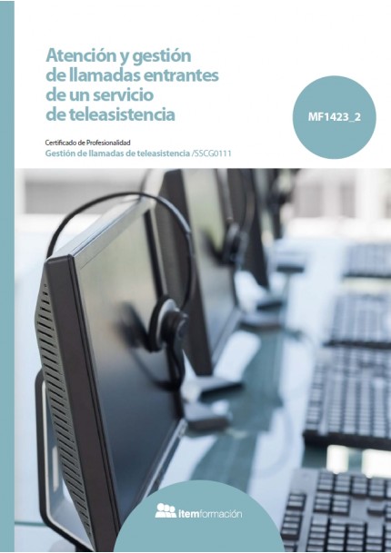 2. Imagen del curso Atención y gestión de llamadas entrantes en un servicio de teleasistencia